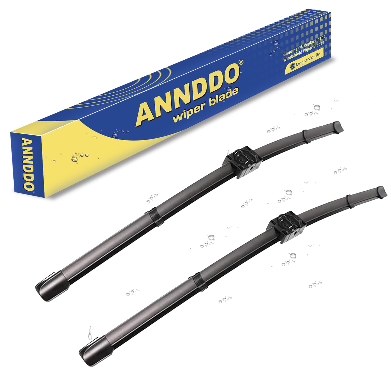 ANRDDO Wipers Factory Replacement For BMW 3-Series 2-Door E92 E93 328i 328i xDrive 328xi 335i 335i xDrive 335xi M3 Original Equi