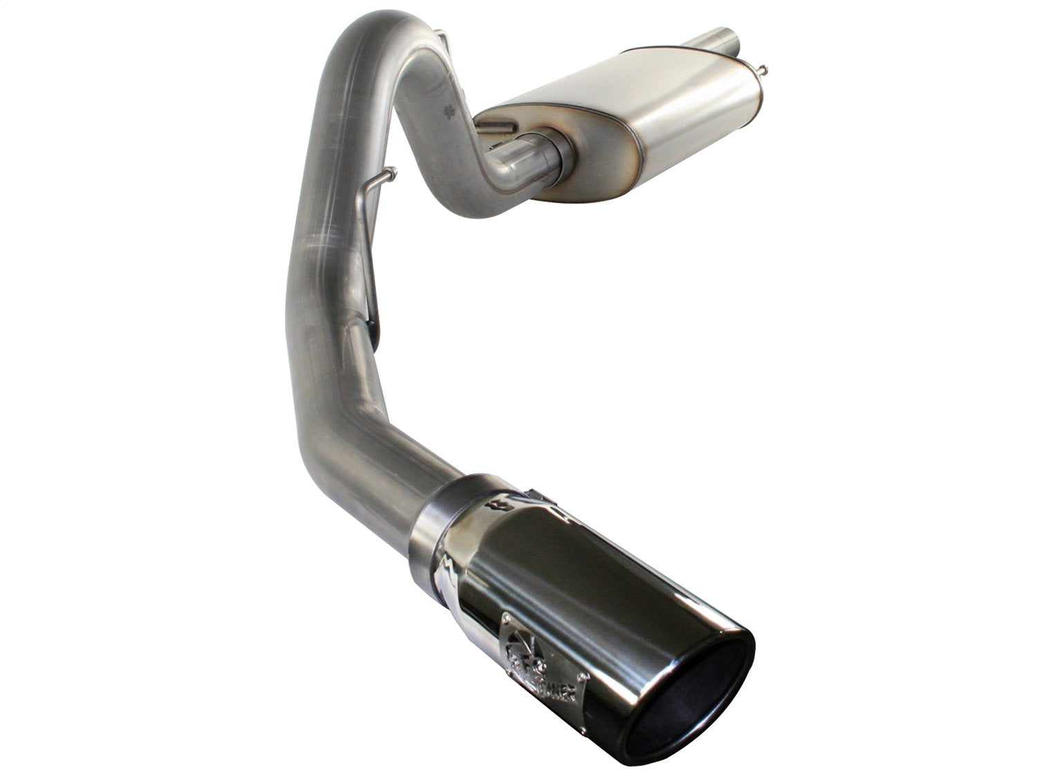 Afe 49-43037-P Mach Force Xp 3.5 409 Stainless Steel Cat-Back Exhaust System For Ford F-150 V8-6.2L