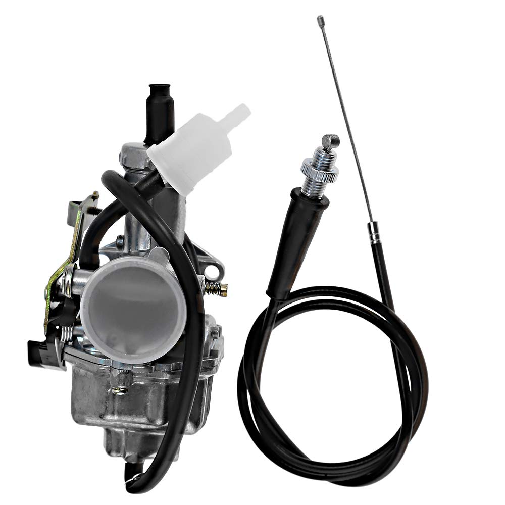 Carburetor Fits Replacement For Honda Trx250Ex Sportrax 250 2001-2005 W/Throttle Cable Fuel Filter