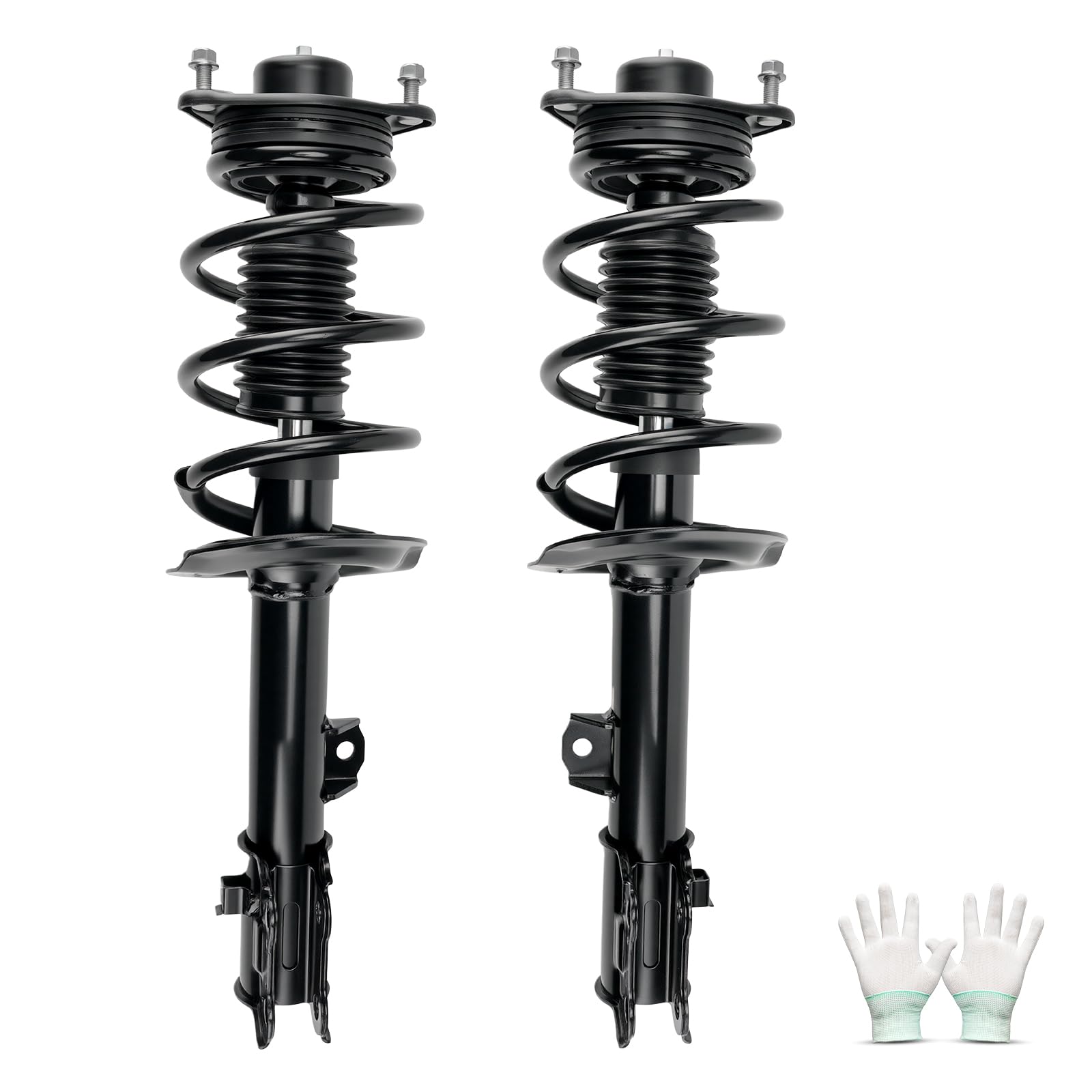 KAX Complete Struts w/Coil Springs Replacement Strut Shocks Assembly 172722,172723 for Hyundai Tucson 2010-2015,Kia Sportage 201