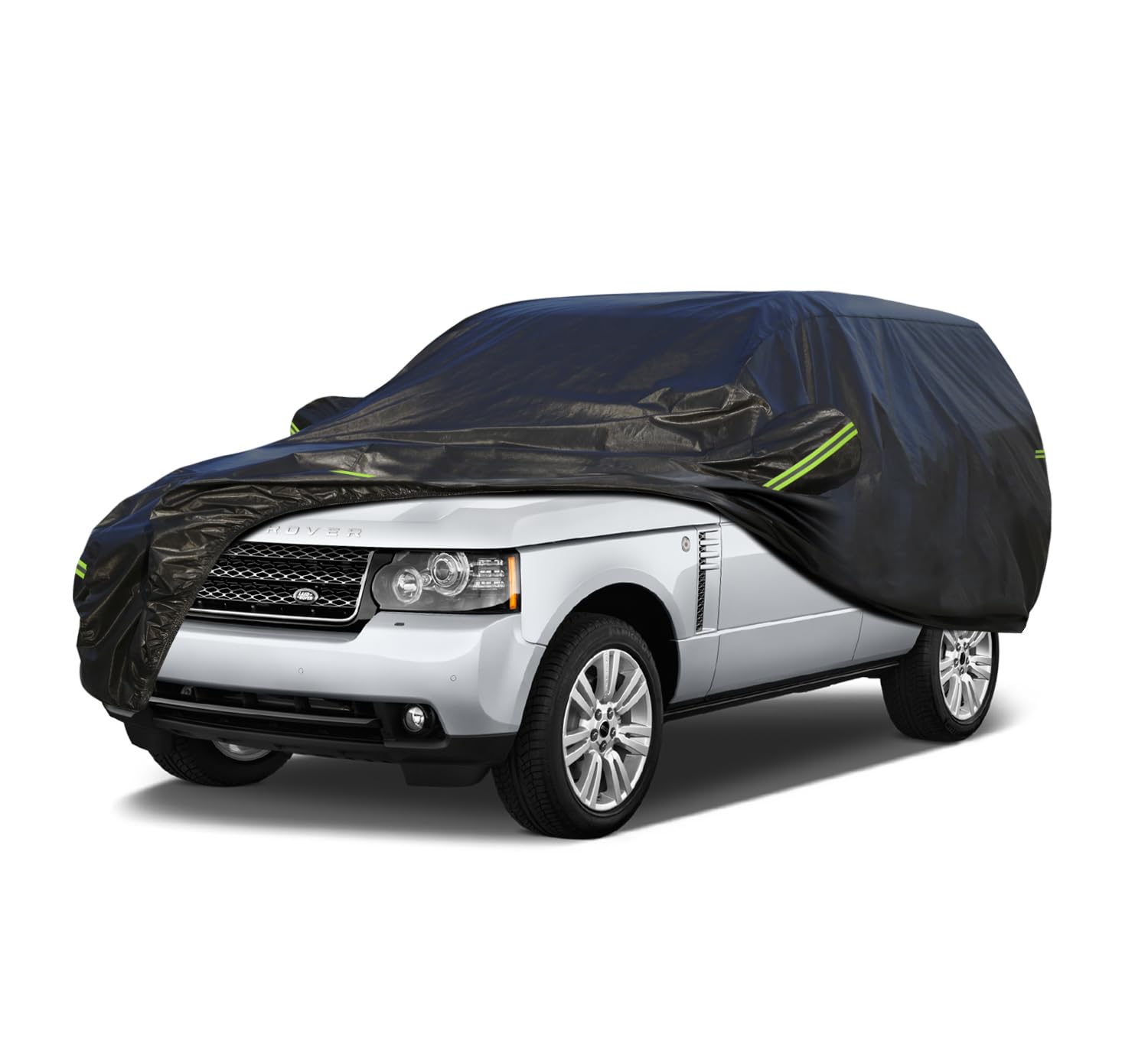 Koukou Waterproof Suv Car Cover Suitable For Range Rover From 1994 To 2025, 7 Layers Windproof All Weather Waterproof Outdoor Co