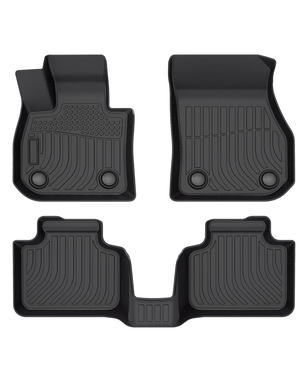 Cartist Floor Mats Compatible With Bmw X1 2023 2024 2025 Bmw X1 Accessories All Weather Floor Mats 1St & 2Nd Row Carpet Protecti