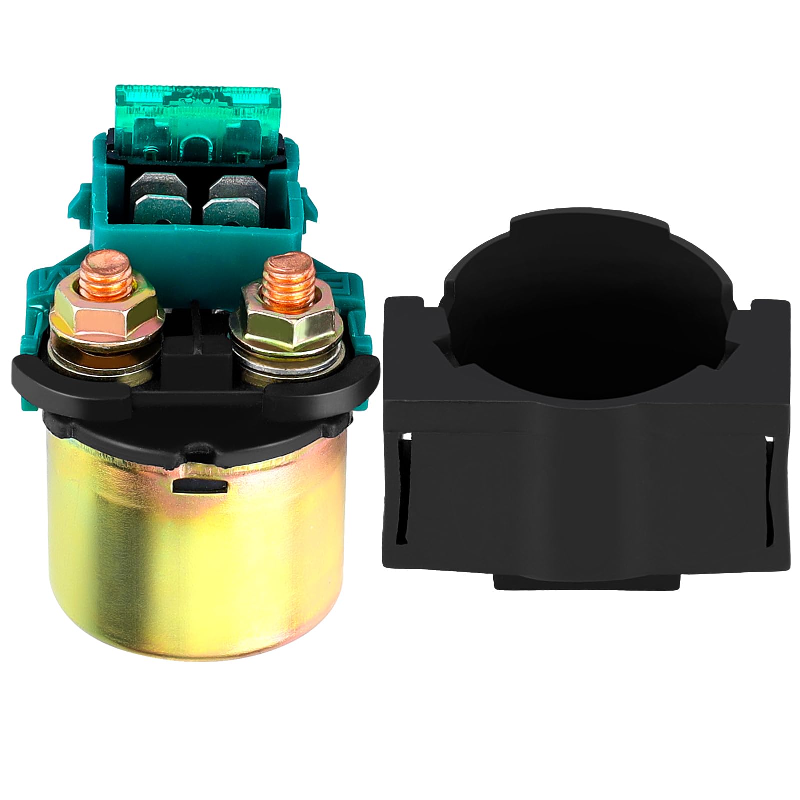 Starter Solenoid Relay Compatible With Kawasaki Bayou 220 250 Ninja 1000 600 For Honda Shadow 600 Cb750 Cb400 Cb650 Cb900 Crf150