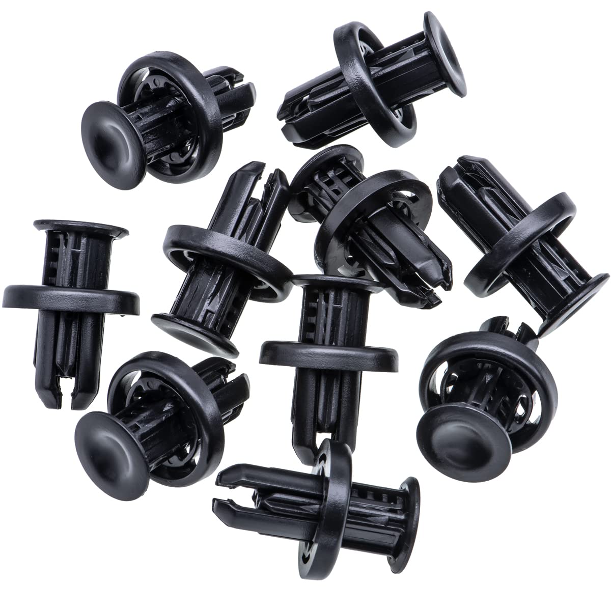 Rexka 10Pcs Rear Front Bumper Cover Fender Grille Under Cover Push-Type Retainer Clip Fastener Rivet 91505-Tm8-003 For Honda Acu