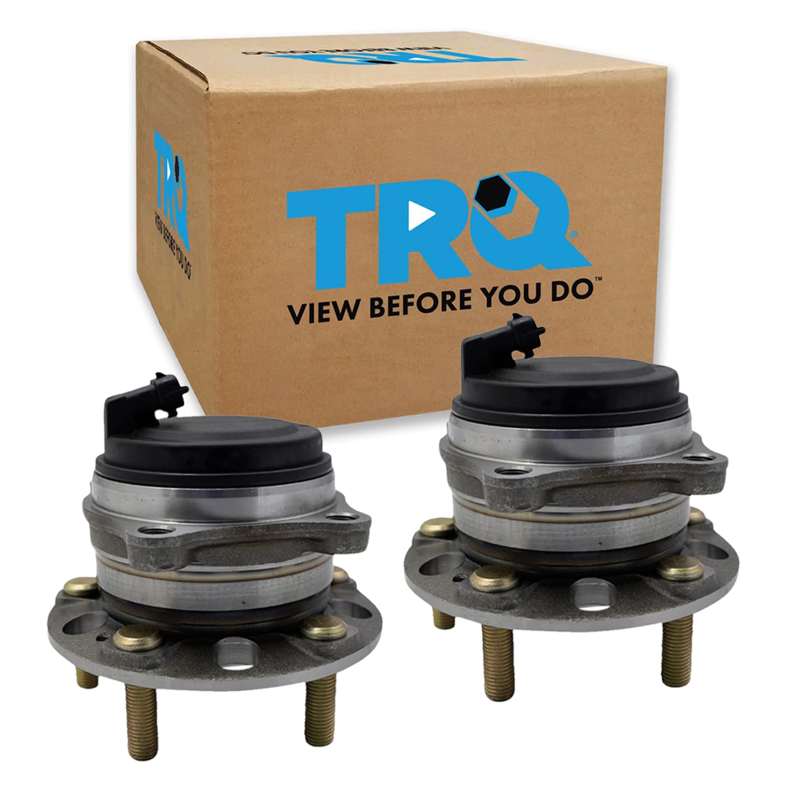 Trq Rear Wheel Hub Bearings Assembly Set Compatible With 2020-2023 Hyundai Palisade 2016-2020 Kia Sorento Telluride