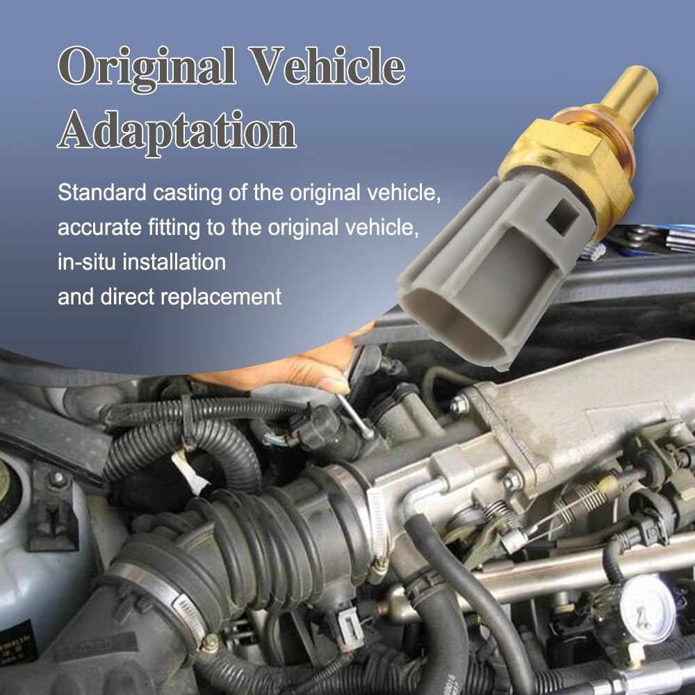 Zufoty 89422-20010 89422-35010 Engine Coolant Temperature Sensor Compatible With Toyota 4Runner Avalon Camry Corolla Highlander Matrix Rav4 Sienna Lexus Mazda