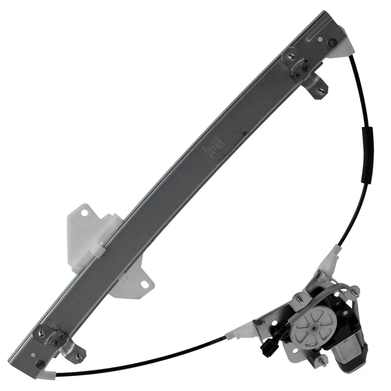 Trq Front Left Power Window Regulator & Motor Assembly Drivers Side Compatible With 1996-2000 Hyundai Elantra