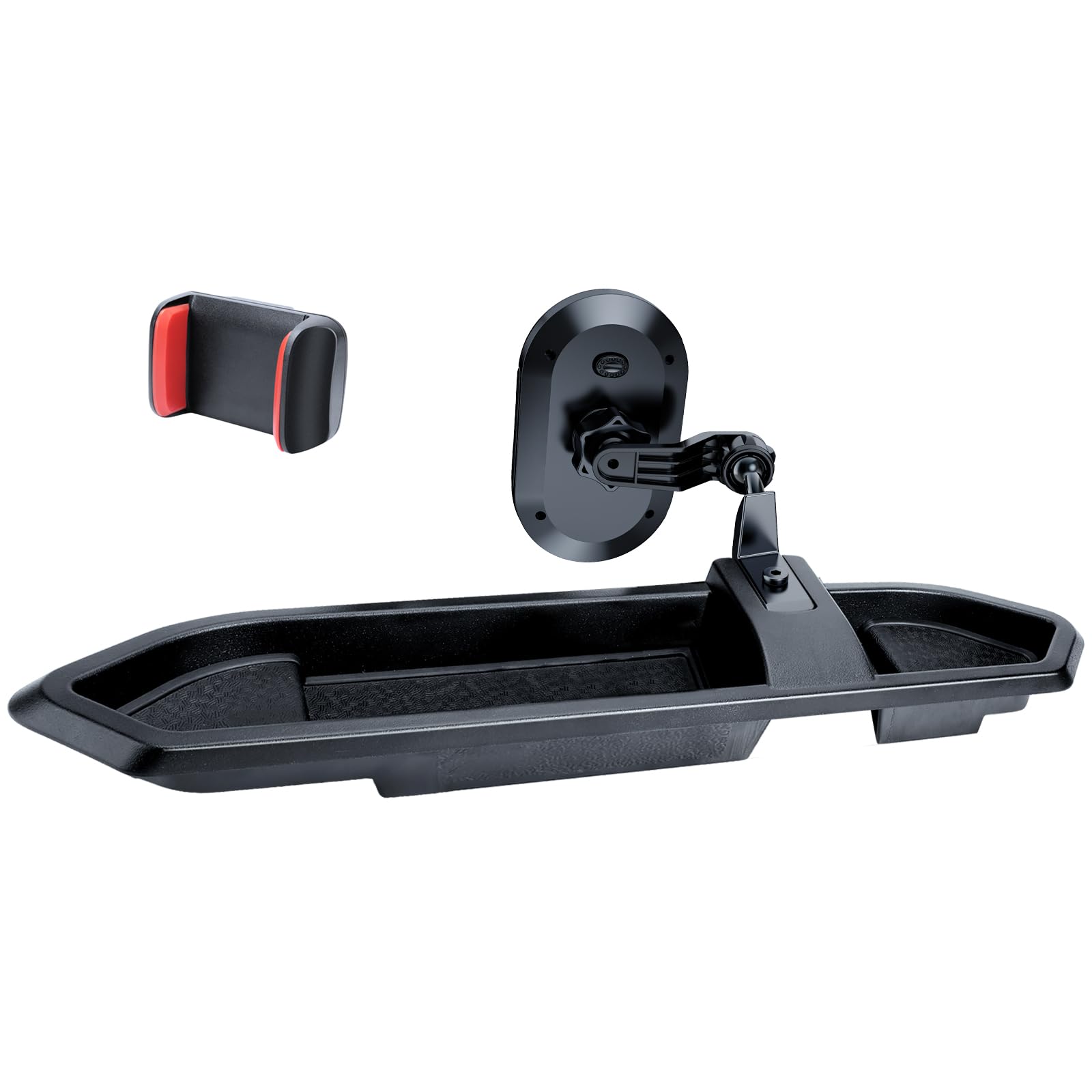 DIAMOOKY Phone Mount for Jeep Wrangler JL JLU 2018-2023 and Gladiator JT 2020 2021 2022 2023 Multi-Mount Dash Phone Holder with 