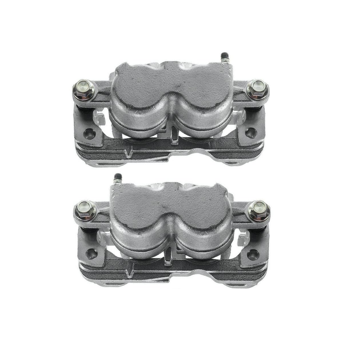 Autoshack Brake Caliper With Bracket Assembly Pair Front Replacement For Chevrolet Tahoe Silverado 1500 Rear Replacement For Silverado 1500 2500 3500 Hd Classic Gmc Sierra 1500 2500 3500 Hd Bc2688Pr