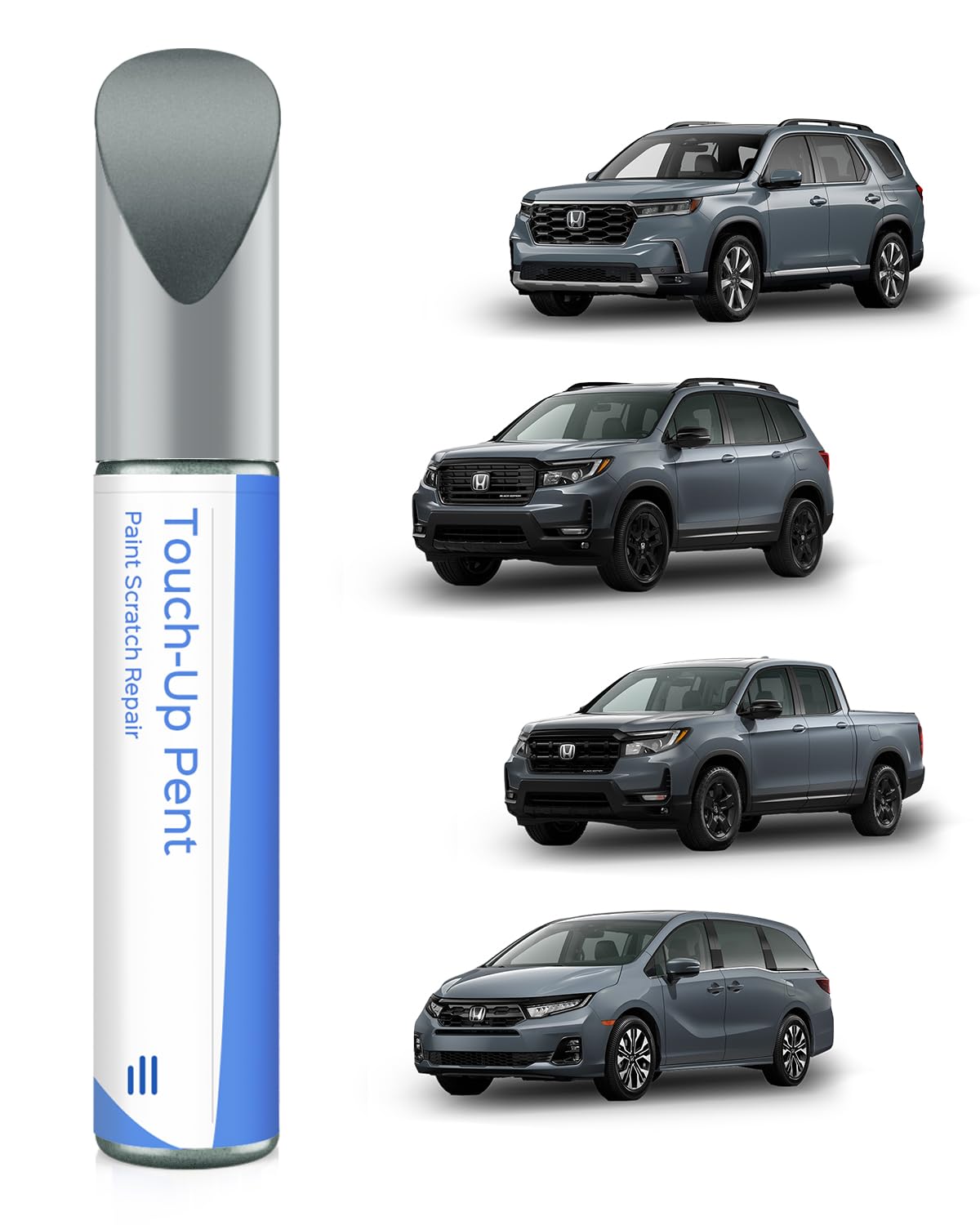 PARTS4EV NH-877P Sonic Gray Pearl Touch Up Paint Compatible with Honda Exact Match Chips and Nicks Touch Up
