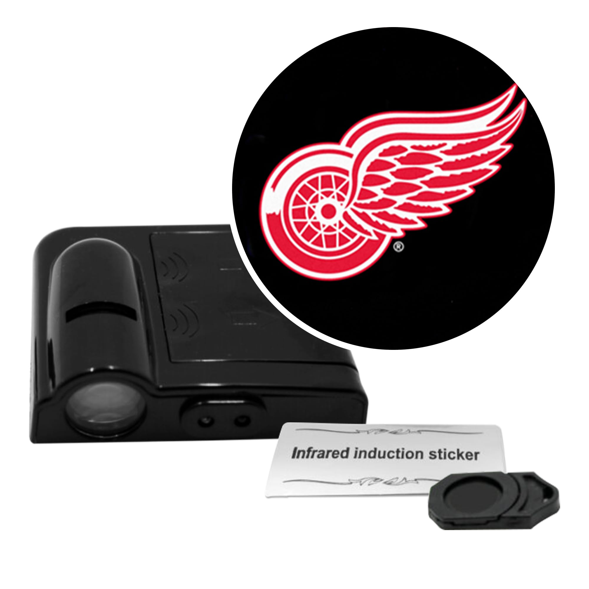 Detroit Red Wings Car Door Light Led Special Order