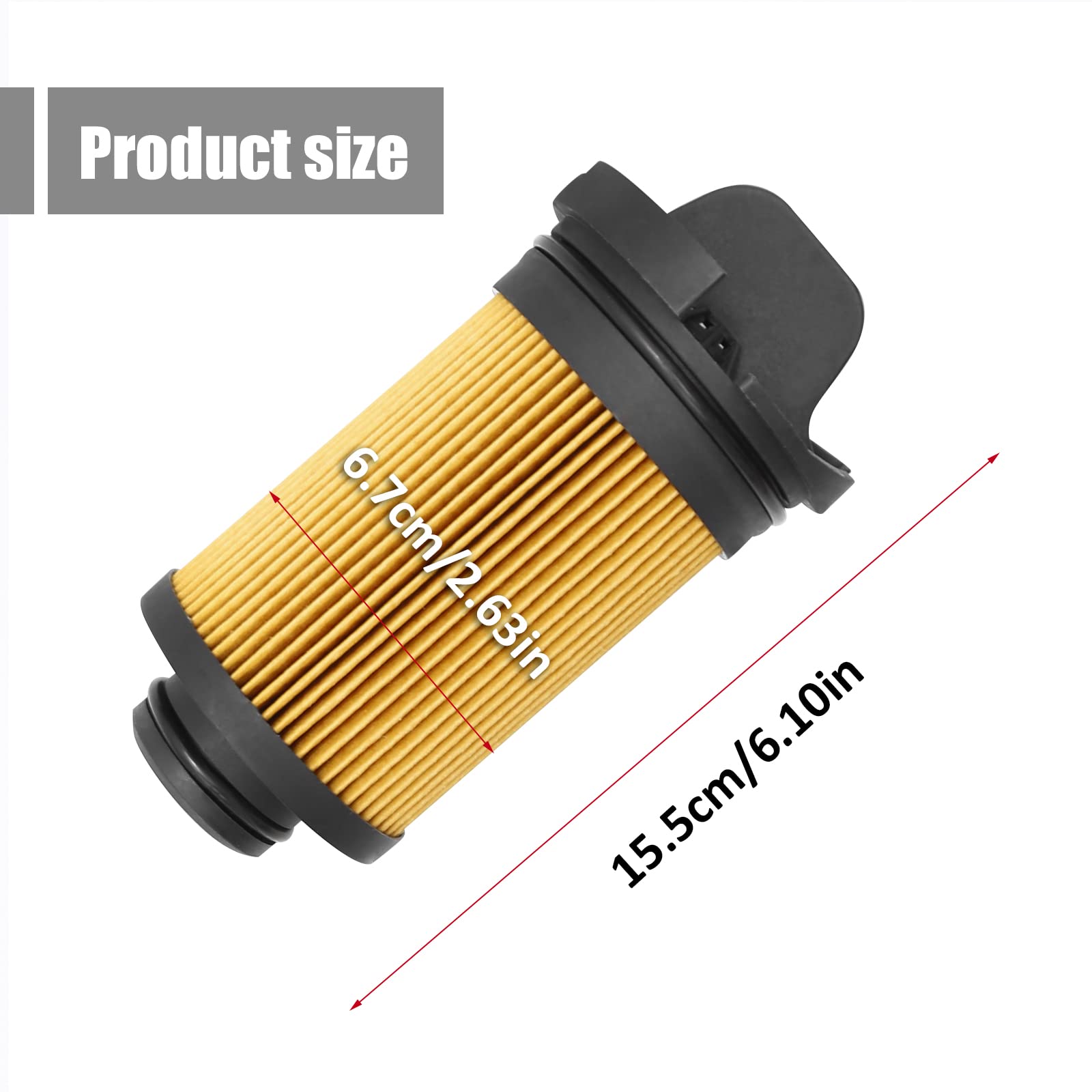 2-Pack 595930 Oil Filter Replacement for BRIGGS & STRATTON