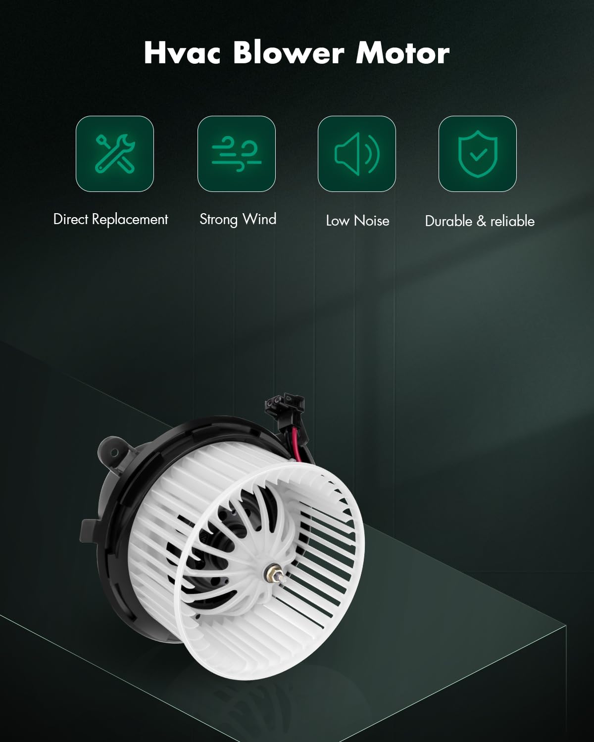 Scitoo Hvac Heater Blower Motor With Fan Cage Front 700248 For Mercedes-Benz 2008-2015