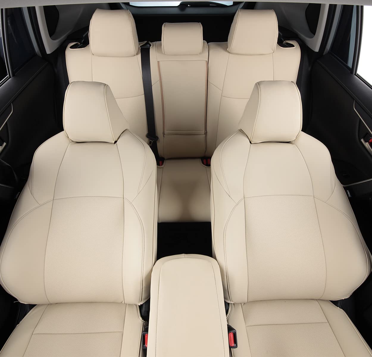 Luluda Custom Fit For Rav4 And Venza Seat Covers Fit For Toyota Rav4 2019 2020 2021 2022 2023 2024 2025 Prime And Xse Hybrid Wit