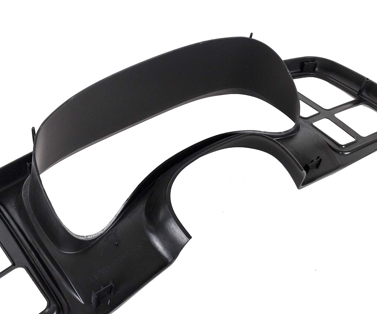 Karpal Double Din Dash Bezel Cover Kit Compatible With 1999-2002 Gm Full-Size Trucks/Suv'S Chevy Silverado Sierra Car Stereo Rad