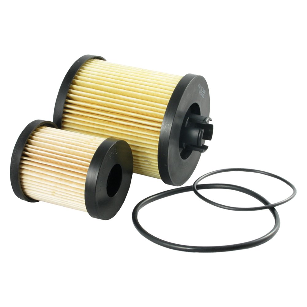 ECOGARD XF55590 Premium Diesel Fuel Filter (Set of 2) Fits Ford F-250 Super Duty 6.0L DIESEL 2003-2007, F-350 Super Duty 6.0L DI