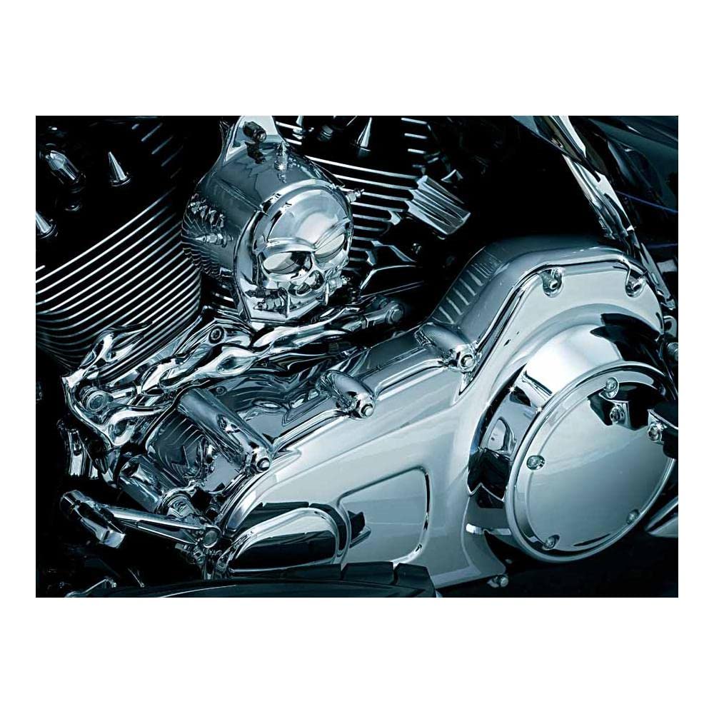 Kuryakyn 7780 Motorcycle Engine Accessory: Inner Primary Cover for 2009-16 Harley-Davidson Touring Motorcycles, Chrome