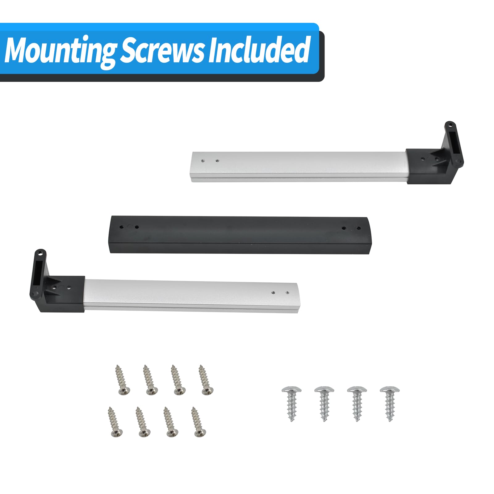 Gekufa RV Screen Door Cross Bar Handle for Motorhome Camper Trailer,Adjustable from 21-5/8    to 28-5/8   ,with Non-Slip Grip Ea