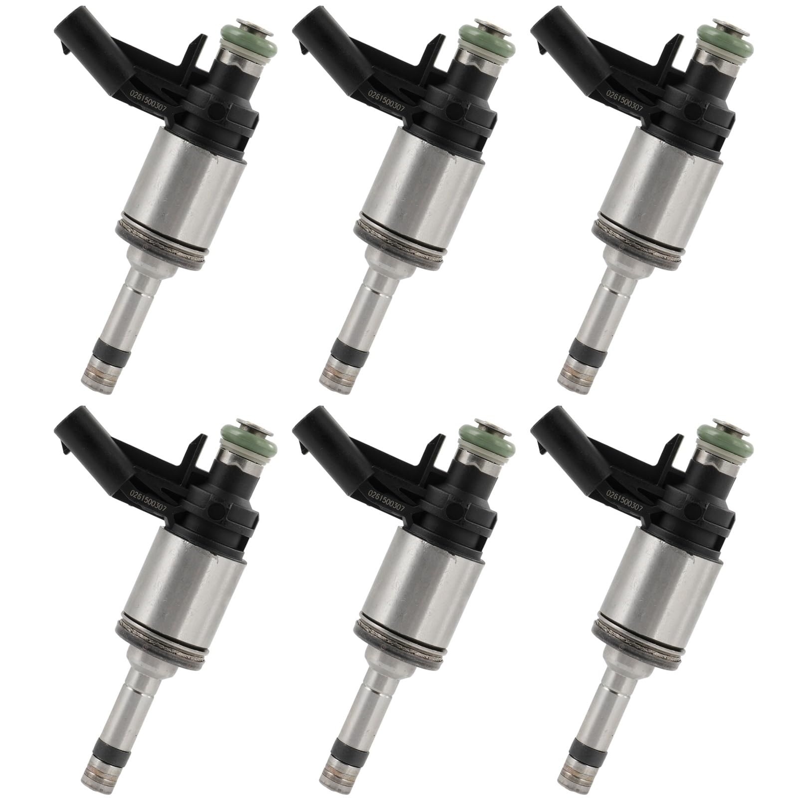 SCITOO 6PCS Fuel Injectors Replacement For 2018-2021 For Ford For Expedition, For 2017-2020 For Ford For F-150, For 2017-2019 Fo