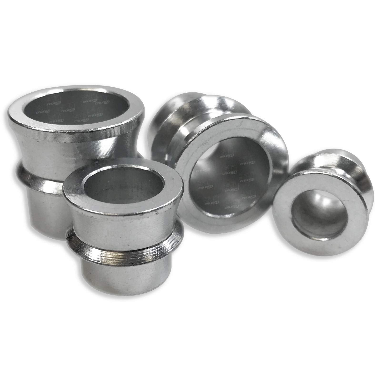 One Pair Of High Angle Misalignment Spacers - 1/2'' Od - For Fabricating Custom Tie Tods, Control Arms, Sway Bar Links, Utv, San