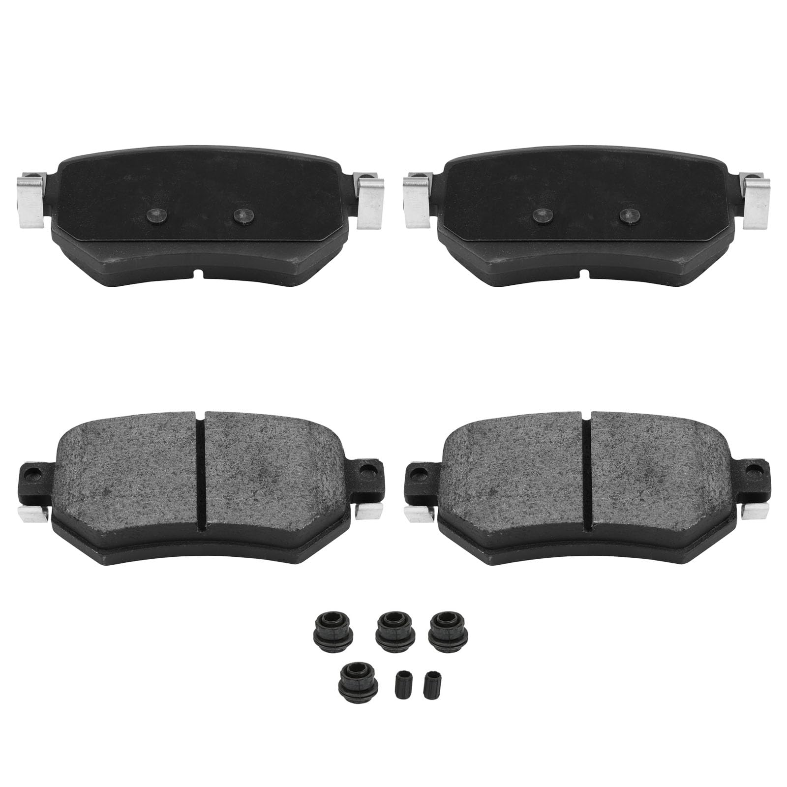 Automuto 4Pcs Rear Ceramic Disc Brake Pads Set D1874 For Mazda 6 2016-2021