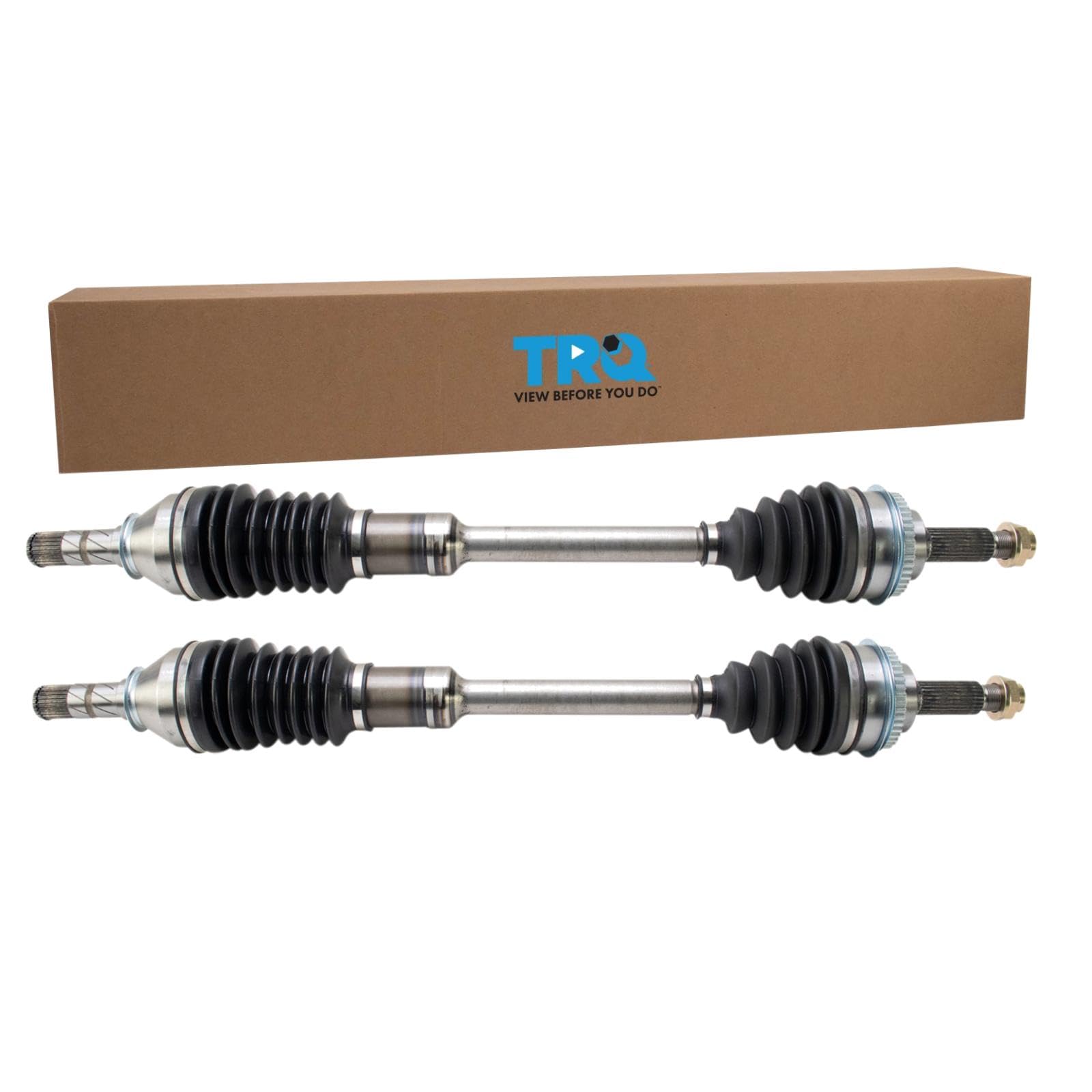 Trq Front Cv Axle Shaft Assembly Set Compatible With 2005-2006 Saab 9-2X 2004-2006 Subaru Baja 2003-2008 Forester 2004-2007 Impr