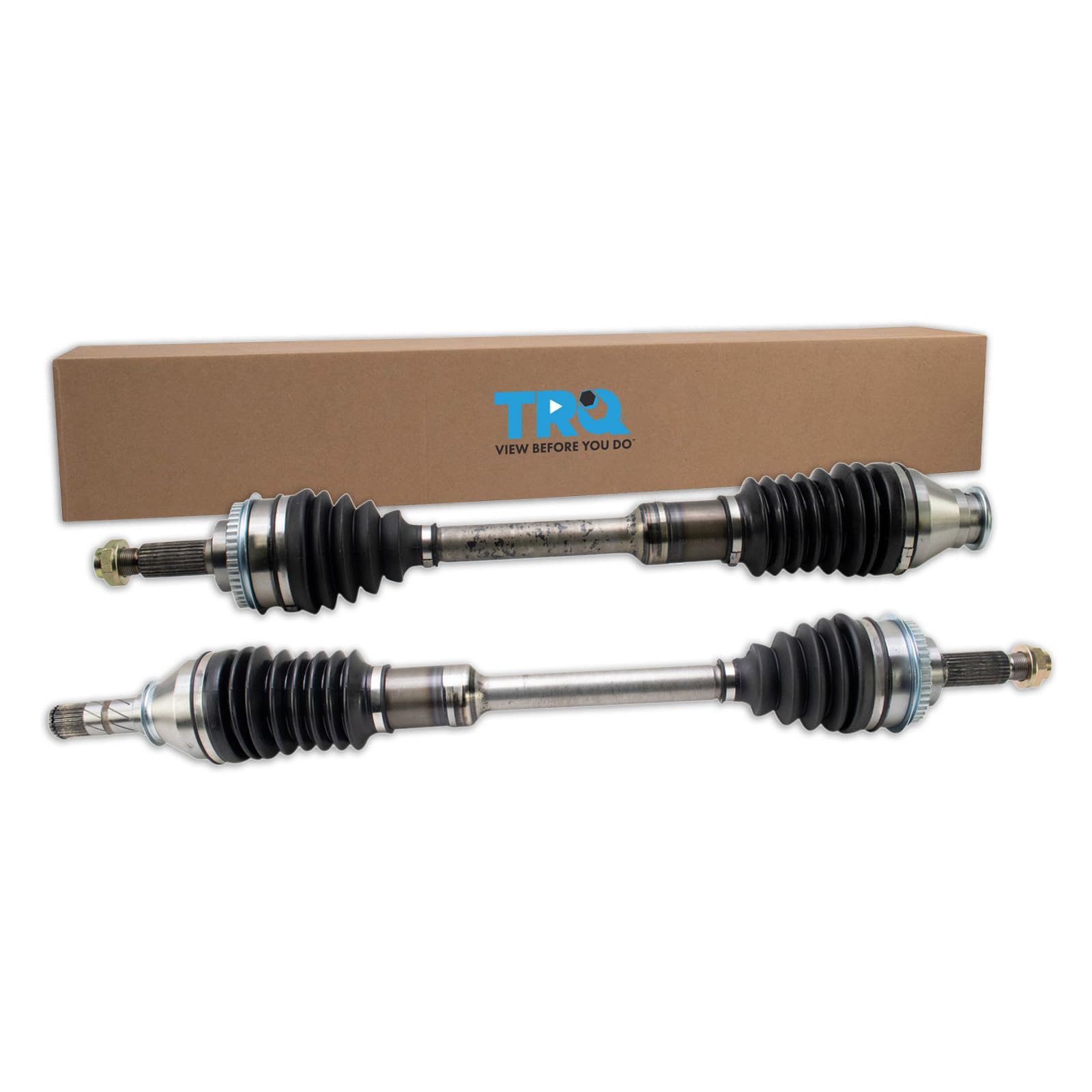 TRQ Front CV Axle Shaft Assembly Set Compatible with 2004 Subaru Impreza