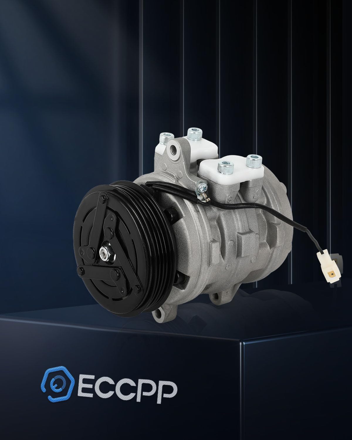 ECCPP A/C Compressor with Clutch 1989-1994 Fit for Geo Metro 1.0L 1996-1998 Fit for Suzuki X-90 1.6L AC Compressor