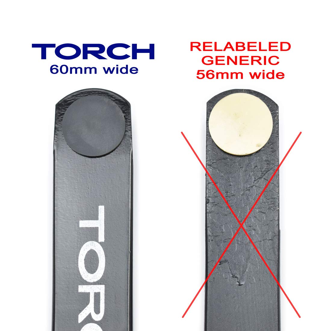 TORCH Off Road Rear Add A Leaf Lift Kit for 1995-2023 Toyota Tacoma 2WD/4WD, 1.5"-2" Lift, 8.5" Square