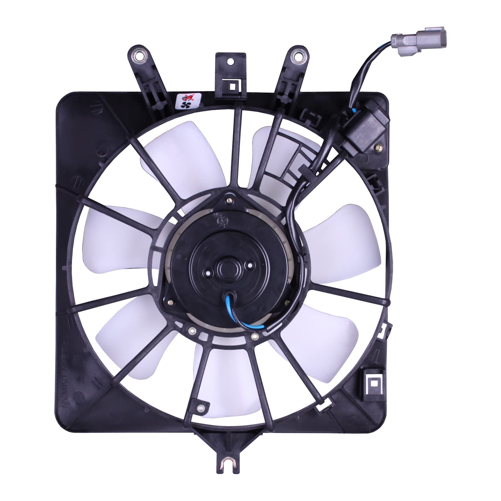 TYG OE Replacement(CAPA Quality) Cooling Fan Extra Silent for 2007-2008 Honda Fit 1.5L | 38611PWAJ01 | HO3120100 | 620-280