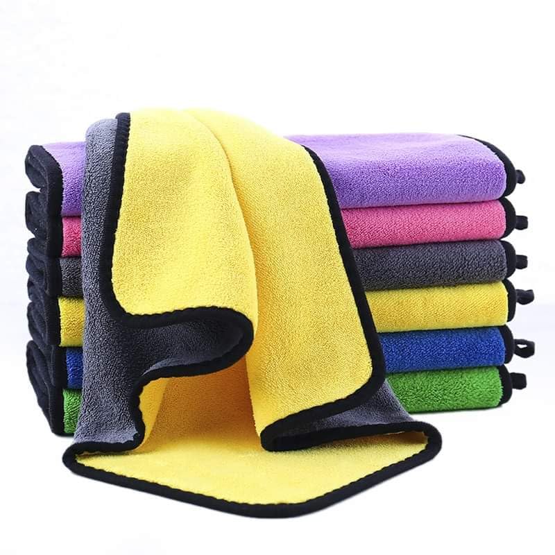 Microfiber Cleaning Towel | Soft & Absorbent MultiPurpose Cleaning Cloth for Home, Kitchen, Car & Glass Surfaces Microfibre Tow