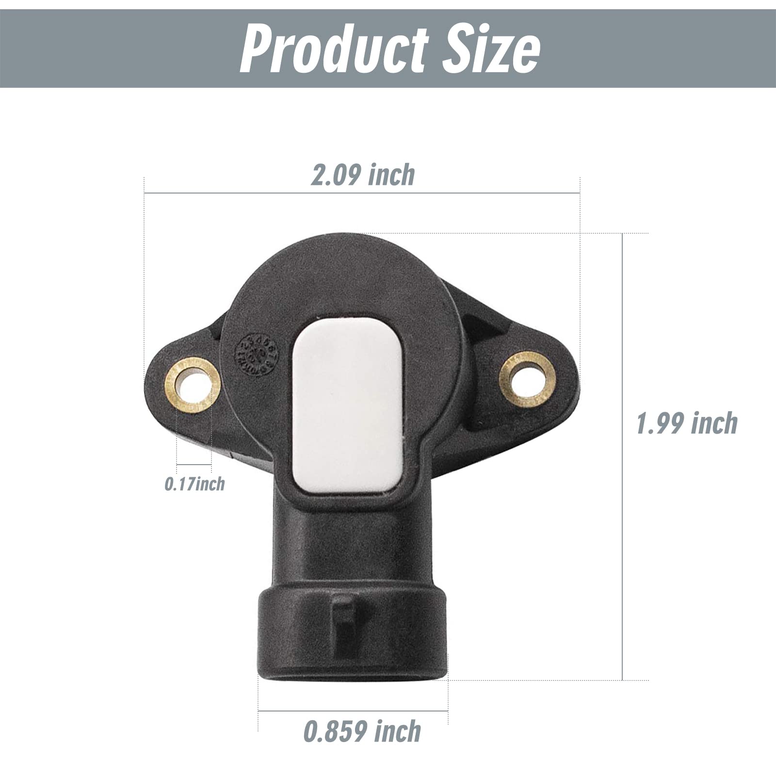 Drive-Up Golf Cart Yamaha G29 Ydre Throttle Position Sensor Sensor Accelerator Oem#Jw2-H5885-00