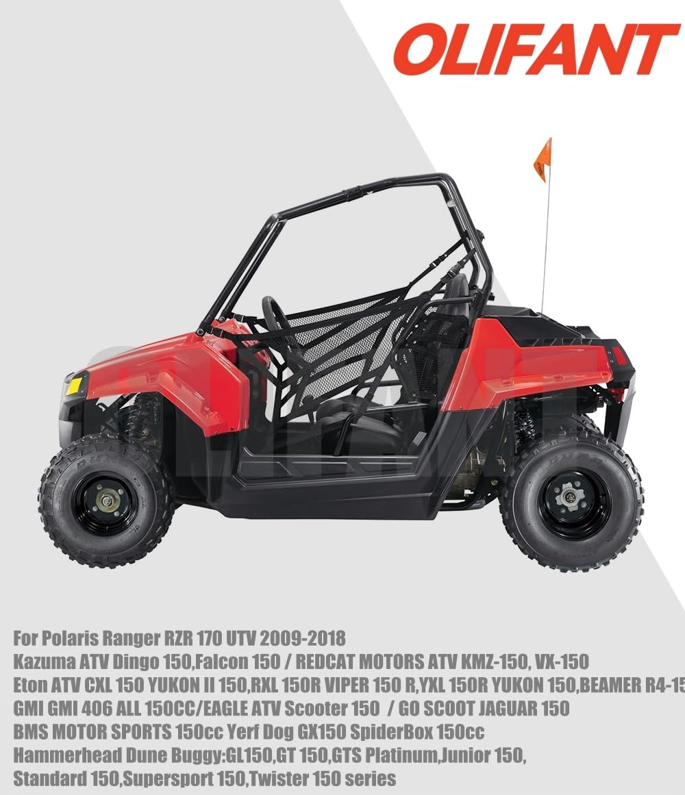 Starter For Polaris Rzr 170/Eton Yukon 150 Viper/Hammerhead Gl Gt Ss Twister 150/Bms Motor Sports 150 /Eagle Atv Scooter 150/Gmi 406 Redcat Kazuma Dingo Falcon 150