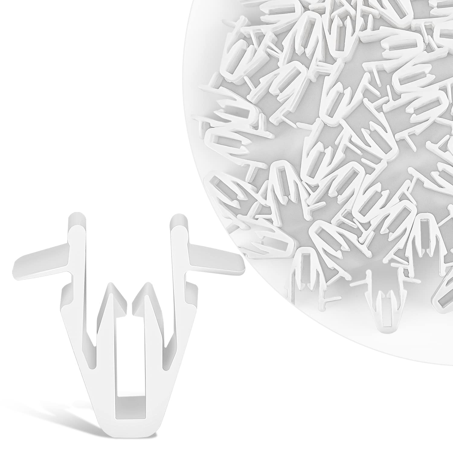 Gooacc 50Pcs Rear Hatch Door Side Garnish And Front Body Pillar Garnish Moulding Clip For Toyota Lexus 90467-09204