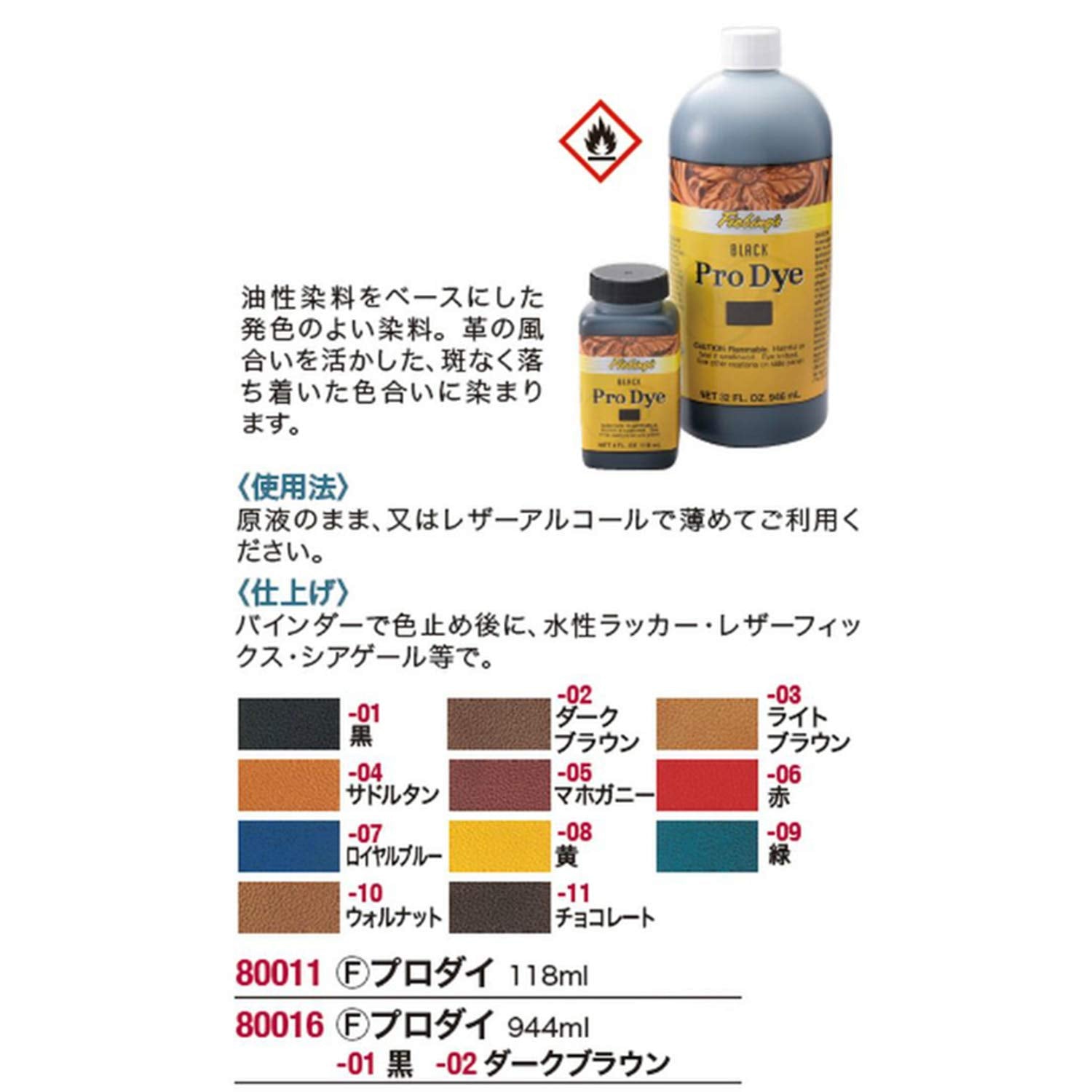 Fiebing'S Pro Dye, Mahogany, 4 Oz.