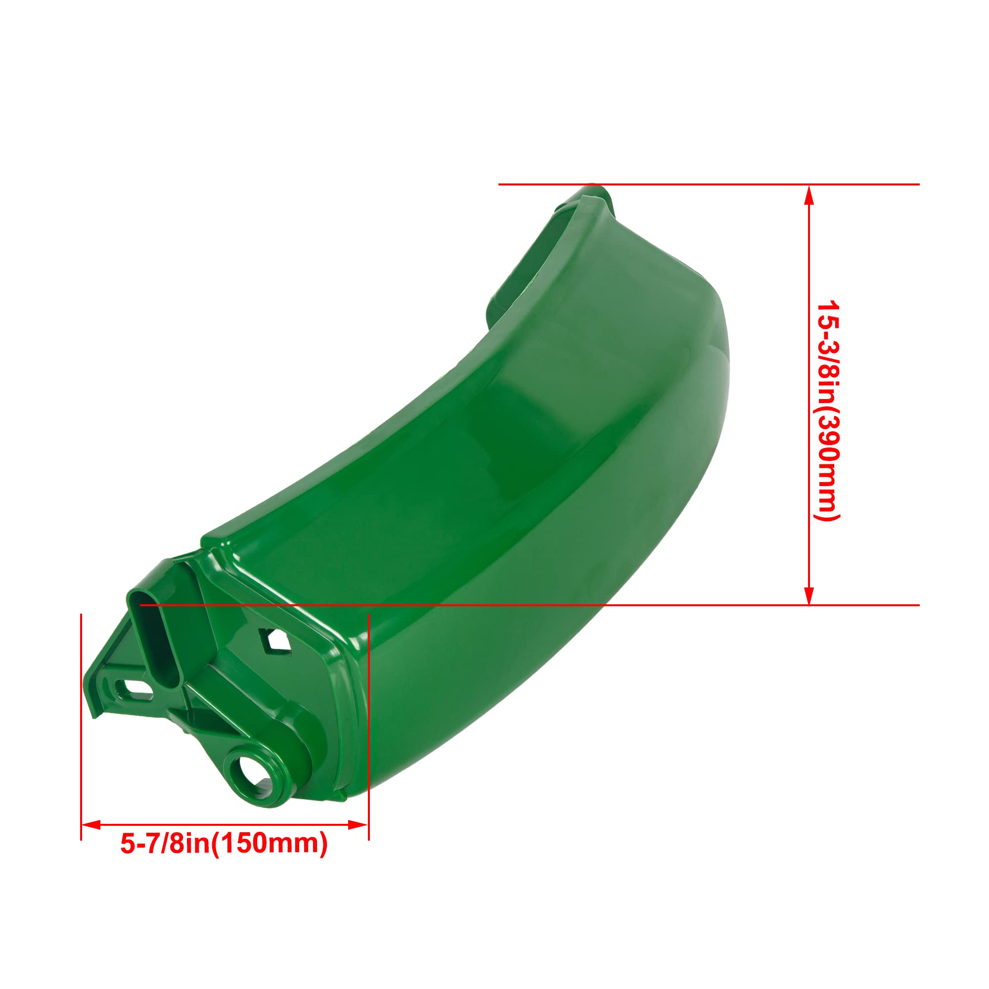 Ecotric Front Bumper With Hardwares Compatible With John Deere Lt133 Lt155 Lt166 Lt150 Lt160 Lt170 Lt180 Lt190 Lt Series Tractor Replacement For Am128998