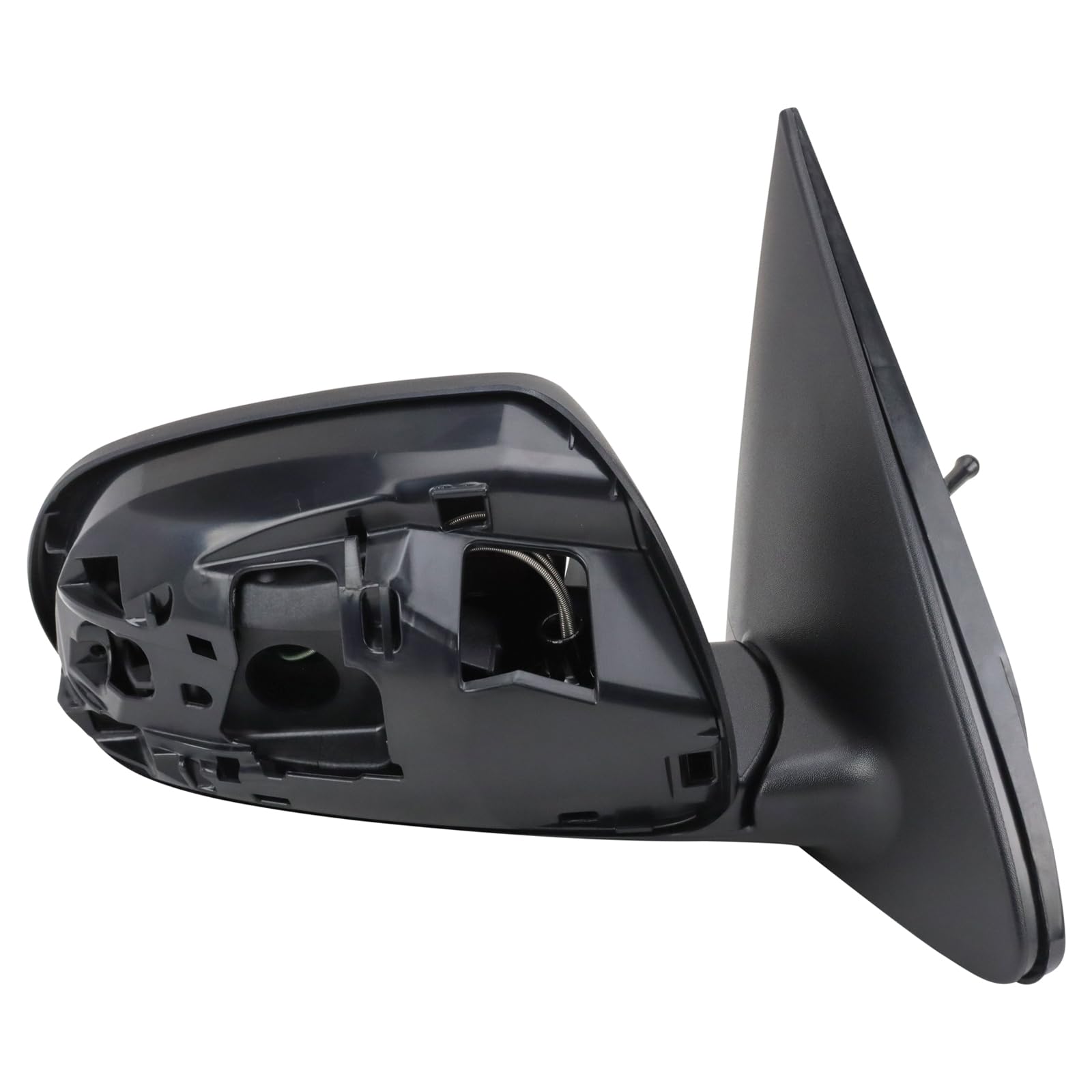 Trq Right Mirror Manual Passenger Side Compatible With 2010-2013 Kia Forte Ki1320144 Ki1321144