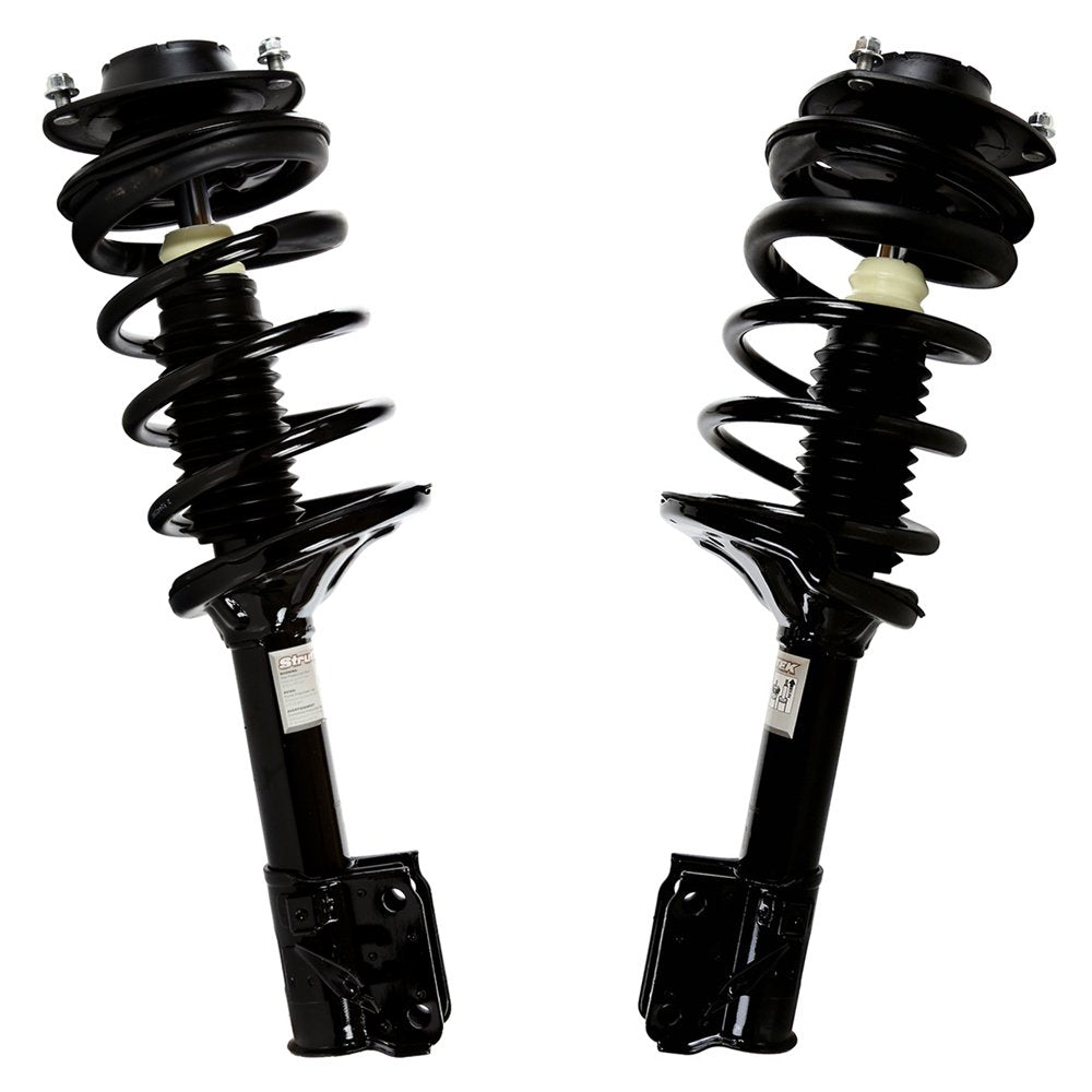 Autoshack Front Complete Struts Coil Springs Assembly Pair Of 2 Driver And Passenger Side Replacement For 2005-2010 Kia Sportage