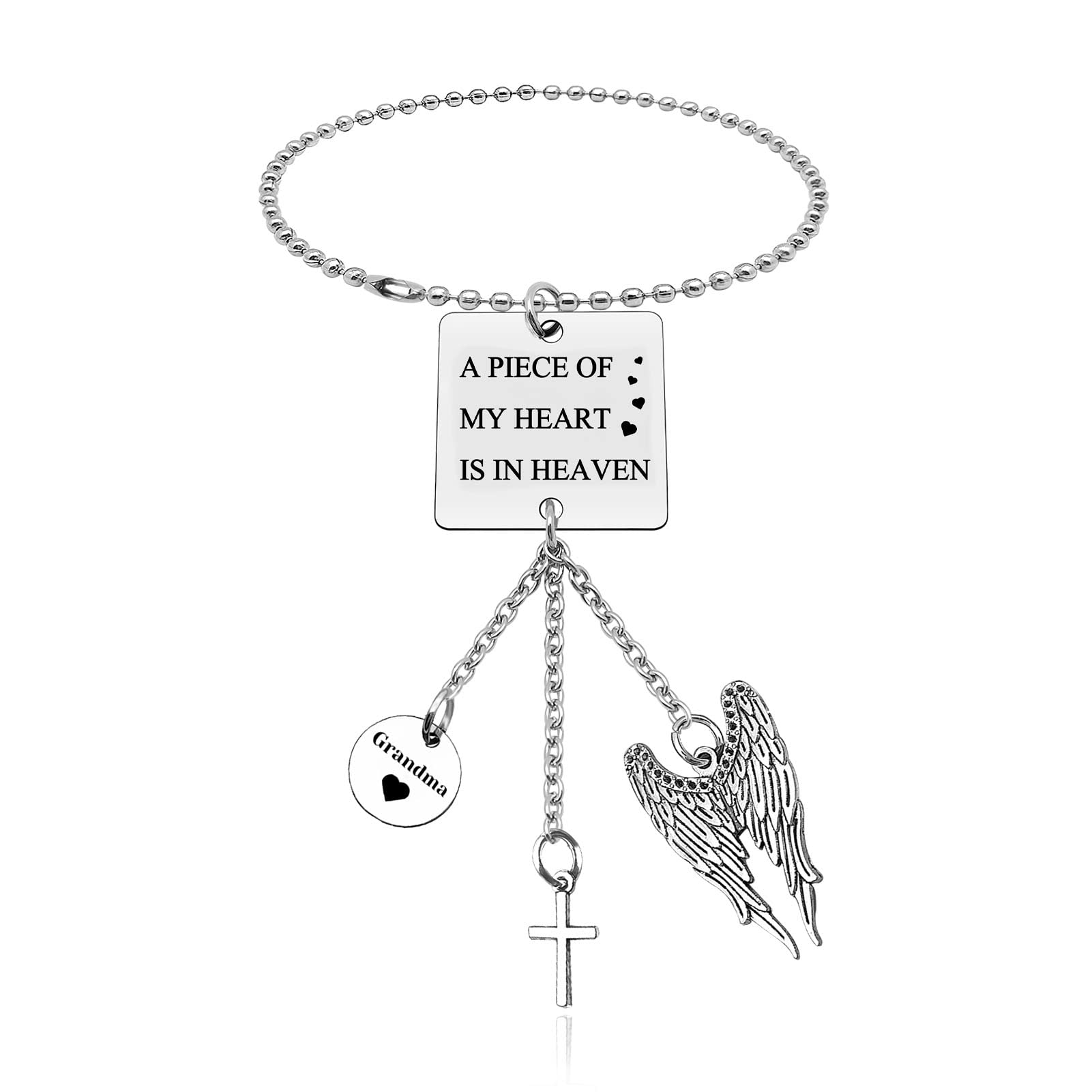 Sympathy Gift for Loss of Grandma Car Hanging Accessories Memorial Gift for Loss of Grandmother Remembrance Gifts Grandma Memori