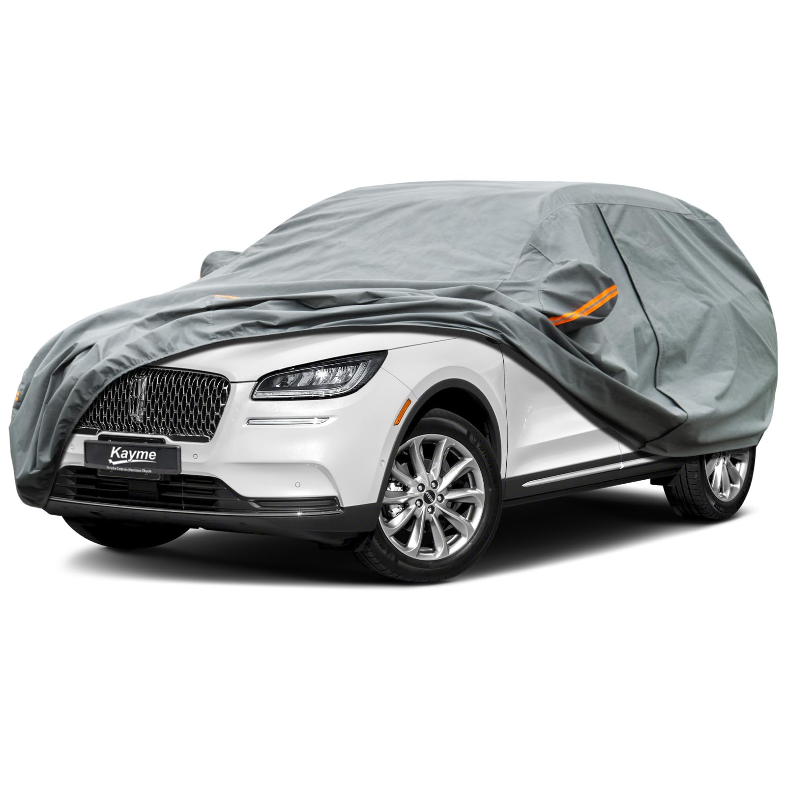 Kayme Heavy Duty Suv Car Cover Custom Fit Lincoln Corsair Waterproof All Weather For Automobiles, Full Exterior Covers Sun Rain