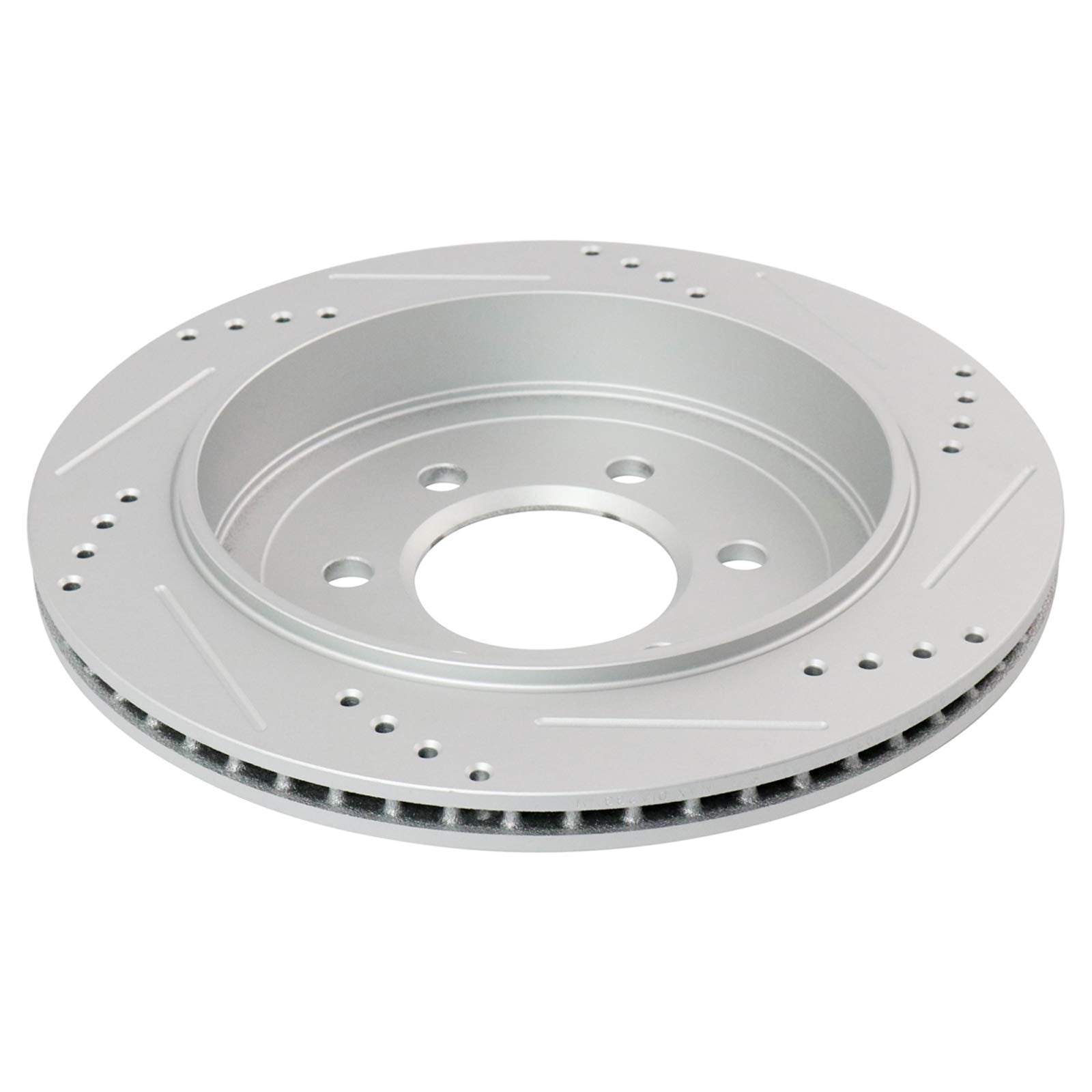 Trq Rear Performance Brake Rotors Set Premium G-Coated Compatible With 2003-2006 Ford Expedition Lincoln Navigator