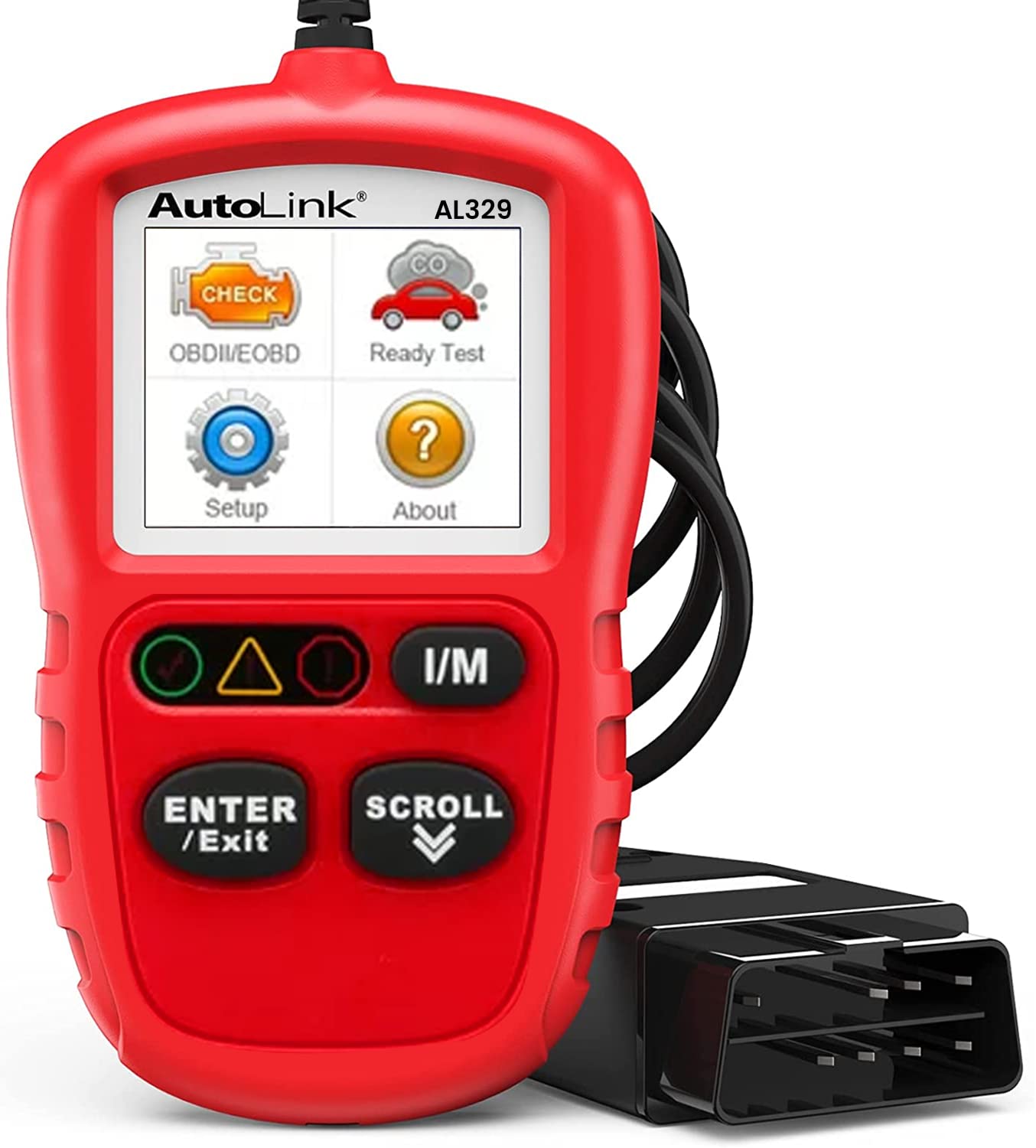 Autel AutoLink AL329 OBD2 Scanner, Upgrade of AL319 & MS309 Code Reader, OBDII Reader with Auto VIN, Live Data, DTC Lookup, Emis