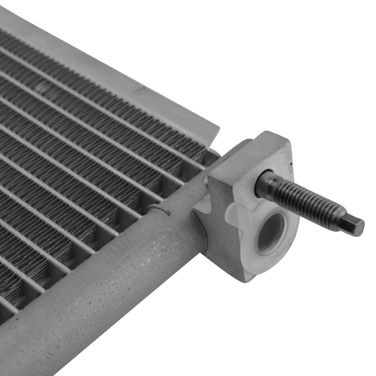 TRQ Air Conditioning A/C Condenser Receiver Drier Compatible with 2015-2017 Ford Expedition 2011-2014 F-150 Lincoln Navigator FO