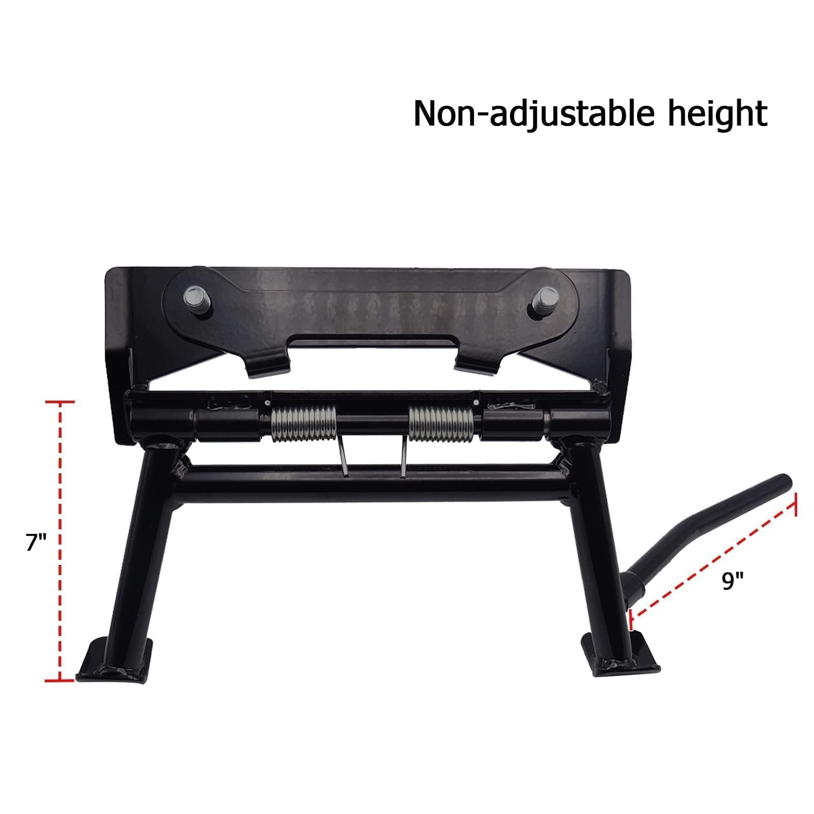 Dasen Heavey Duty Steel Center Stand Compatible with Harley Touring Road King Electra Road Street Glide FLH FLHX FLHR FLTR Model