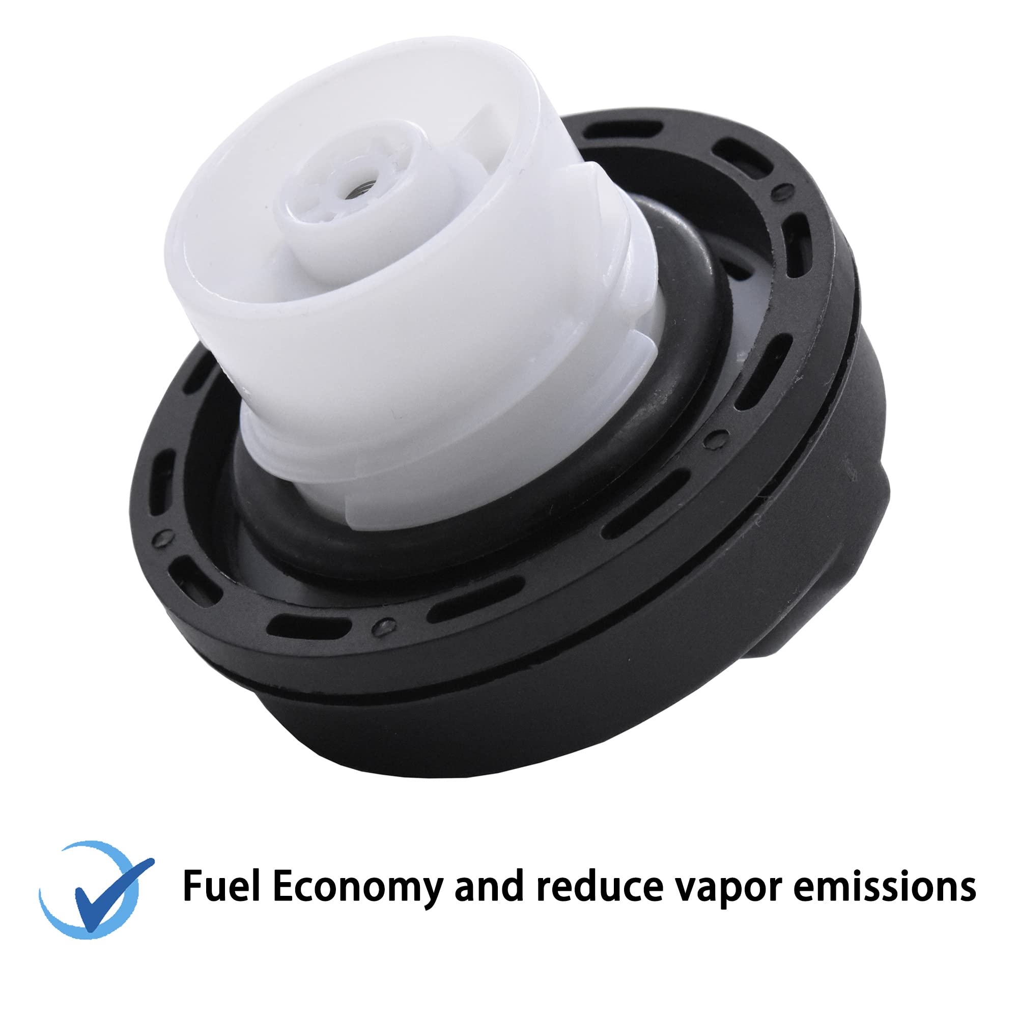 Locking Gas Cap, Lock Fuel Cap For Chrysler Dodge Jeep Ram - Liberty Compass Commander Challenger Patriot Grand Caravan Ram 1500 2500, Cherokee Wrangler Jk Tk, Journey Dakota,Durango,Avenger