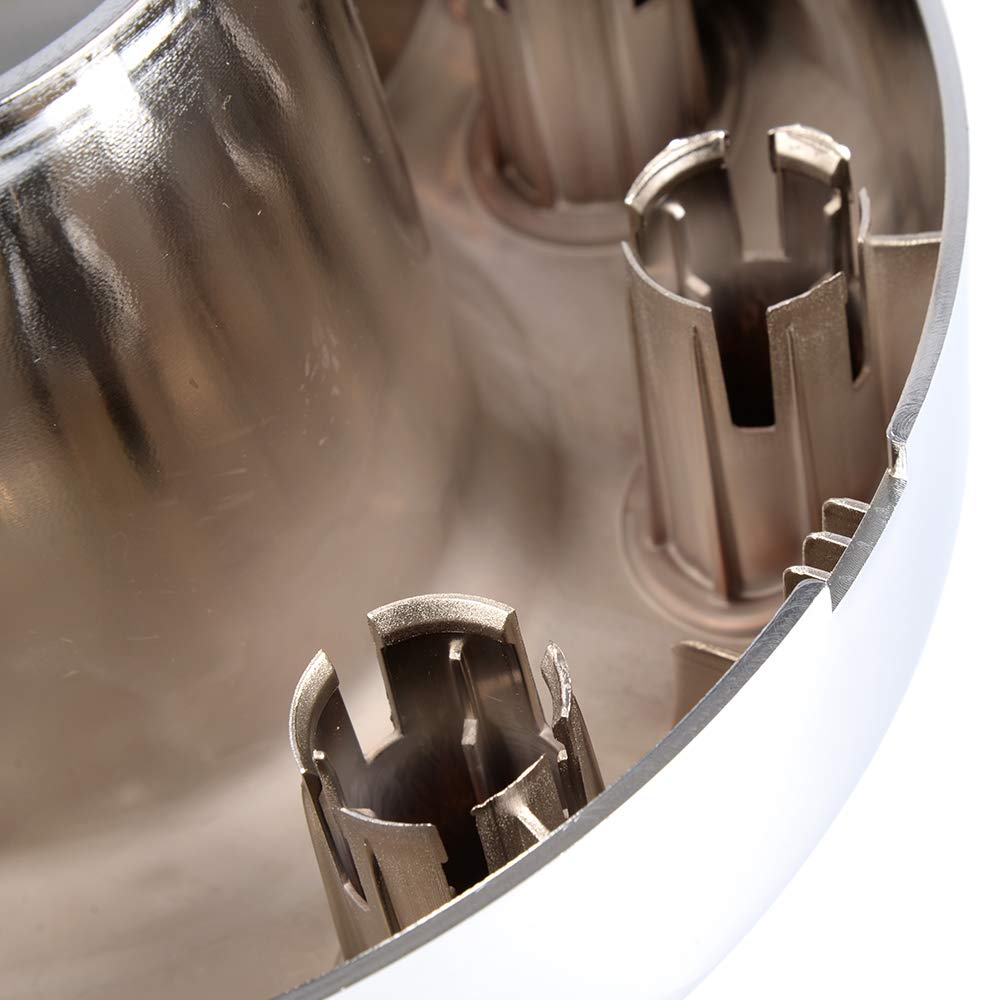 PIT66 Wheel Center Cap, Compatible with 05-18 Ford F350 F-350 Dually Pickup Truck 2 PCS Chrome Open Front 4x4 Wheel Center Hub C