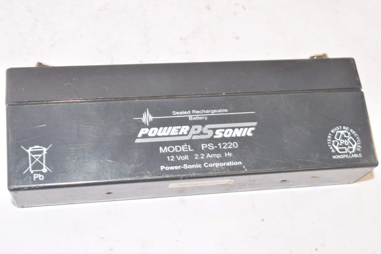 Power Sonic Ps1220 12V 2.5Ah Sealed Lead Acid Battery