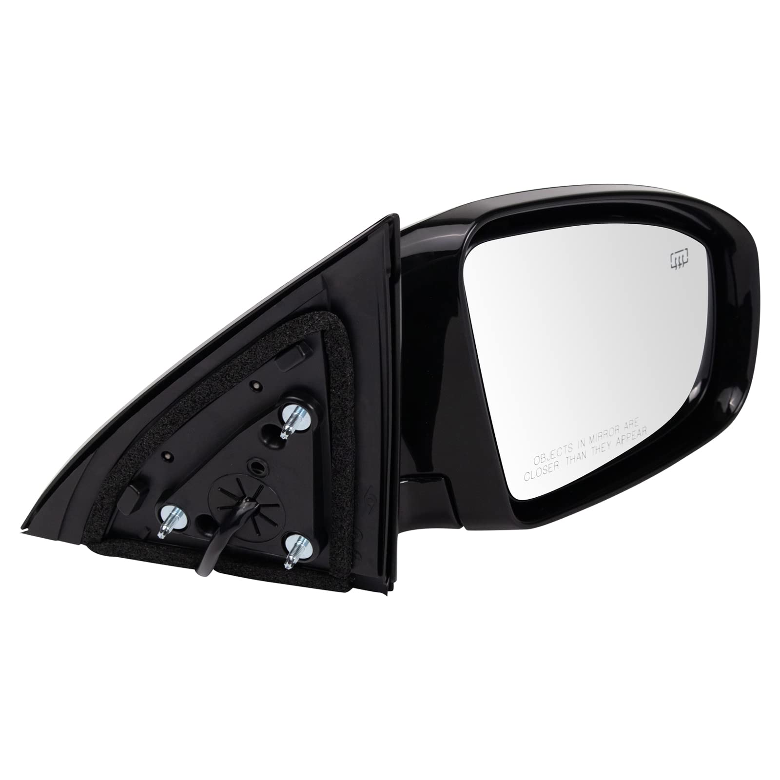 Trq Right Mirror Without Memory Passenger Side Compatible With 2013-2016 Nissan Pathfinder Ni1321251
