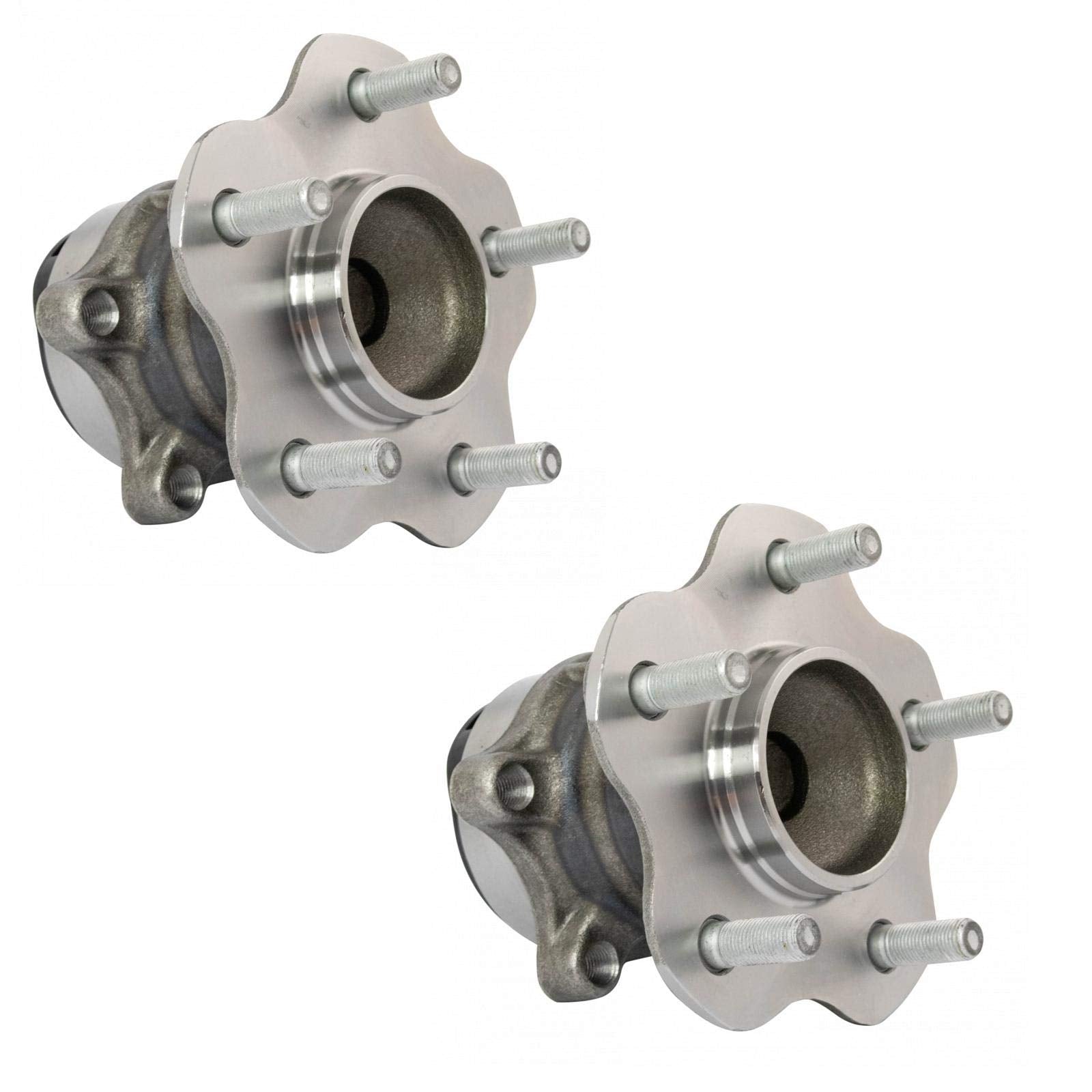 Trq Rear Wheel Hub Bearings Assembly Set Compatible With 2013-2017 Nissan Leaf