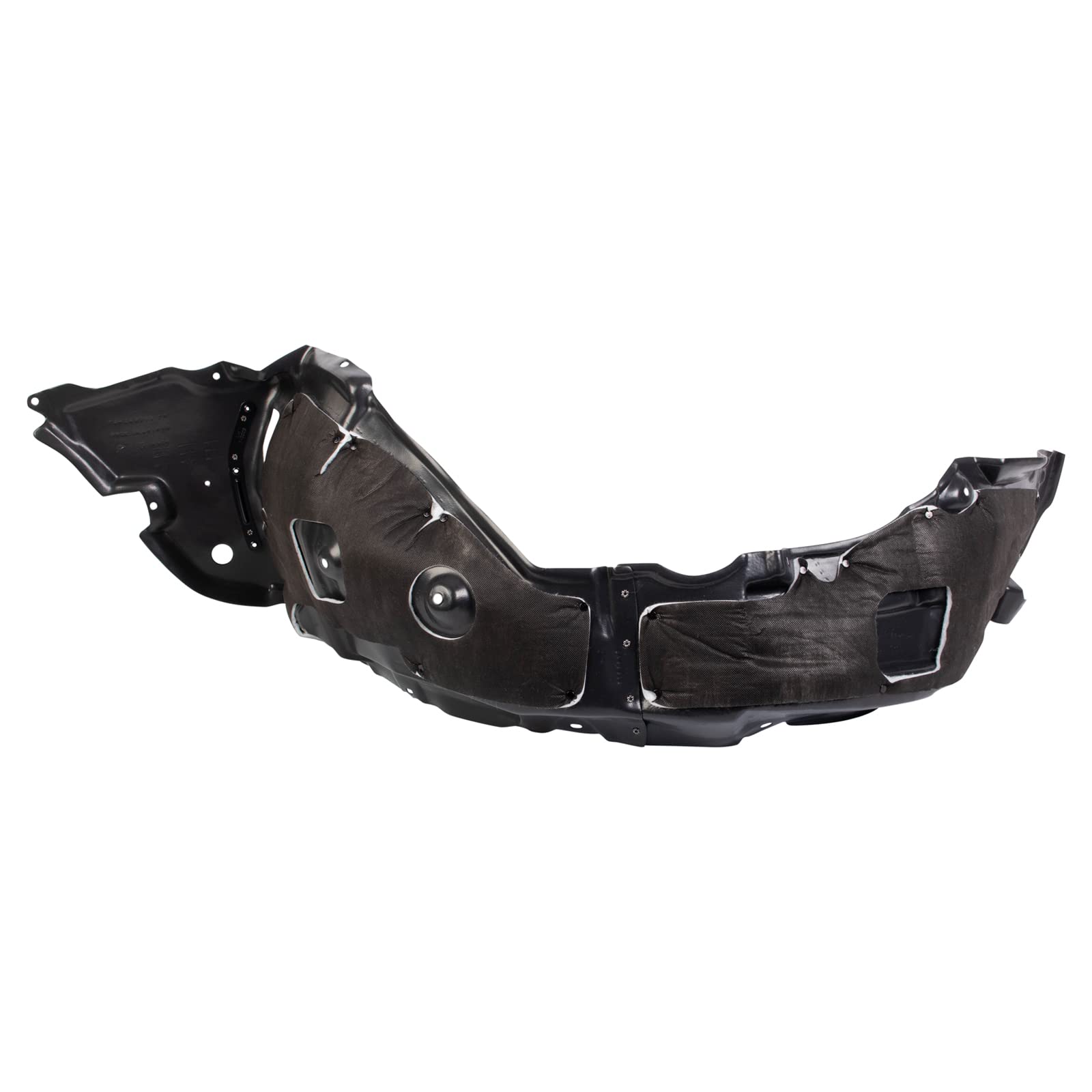 Trq Inner Fender Liner Set Compatible With 2013-2015 Lexus Is250 Is350 Lx1248127 Lx1249127
